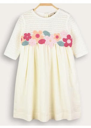 MELANGE FLORAL CROCHET