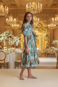FRUIT FLORAL PRINT DRESS