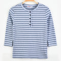 HENLEY STRIPPED TEE