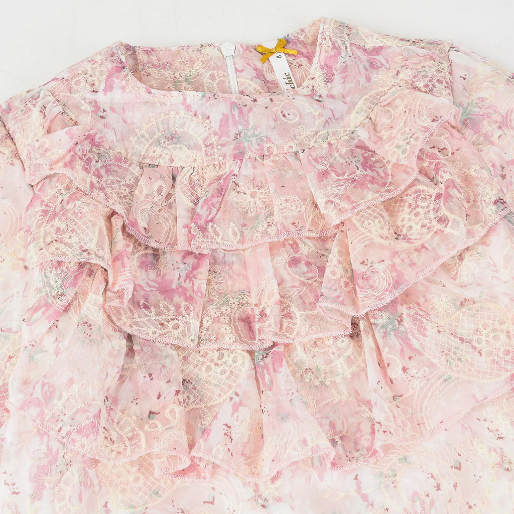 RUFFLE DRESS